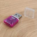Компактний USB-картридер для MicroSD (TF)