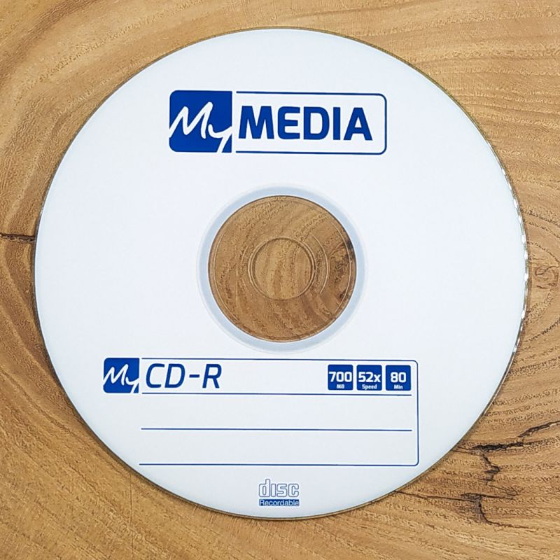 Диск CD-R MyMedia 700MB 52x