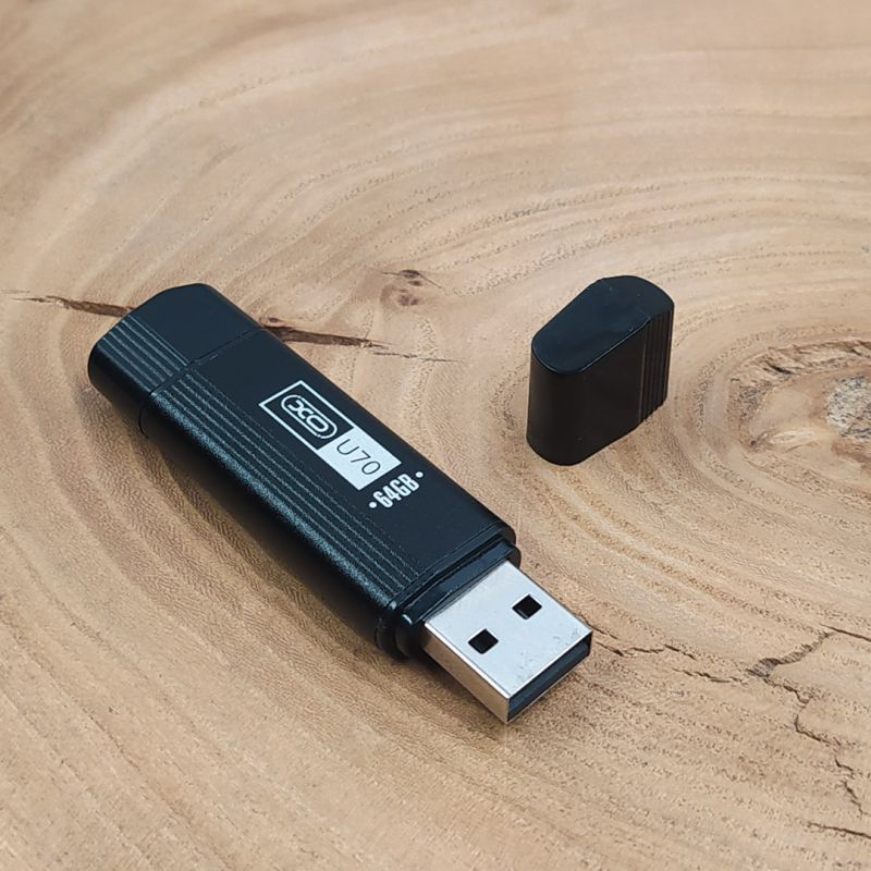 Двостороння флешка XO U70 64GB USB + Micro USB(зас.тов.)