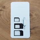Набір адаптерів Nano SIM 3-в-1 + скріпка