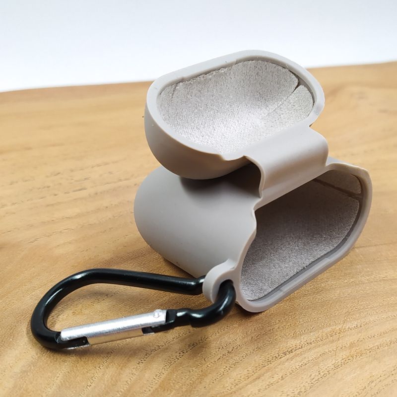 Чохол для навушників Silicone Case for AirPods Gray