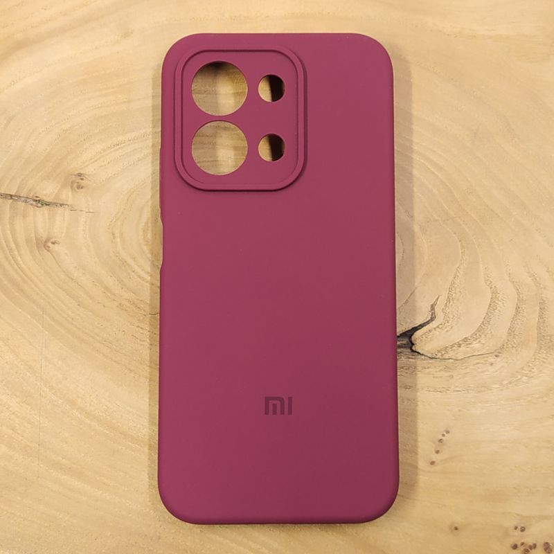 Чохол Silicone Case Xiaomi Redmi 15C 4G Marsala