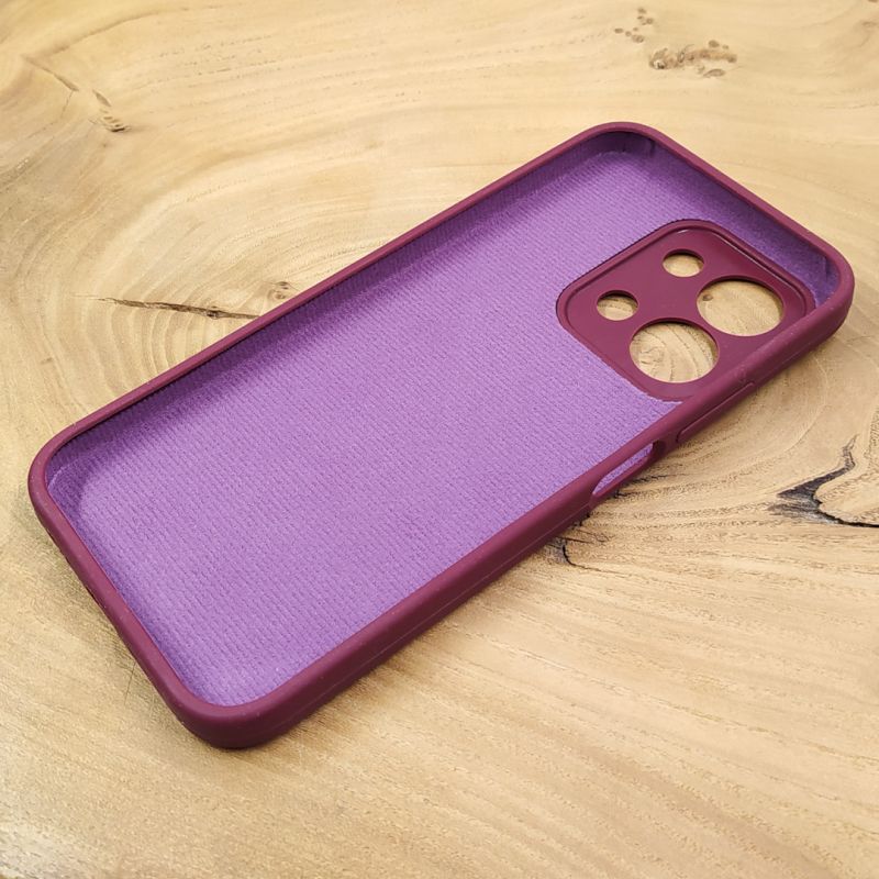 Чохол Silicone Case Xiaomi Redmi 15C 4G Marsala