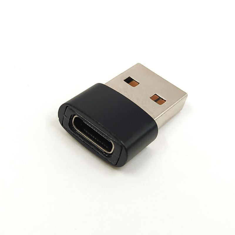 Адаптер-перехідник USB (папа) - USB Type-C (мама)