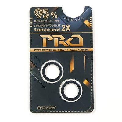 Захисне скло на камеру PRO Camera Lens для iPhone 13/13 mini Silver
