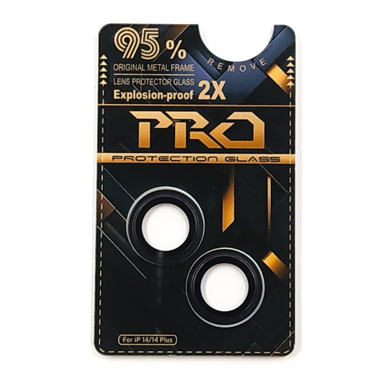 Захисне скло на камеру PRO Camera Lens для iPhone 14/14 Plus Black