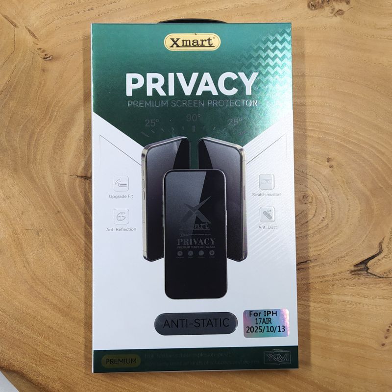Захисне скло Privacy Premium Iphone 17 Air Black