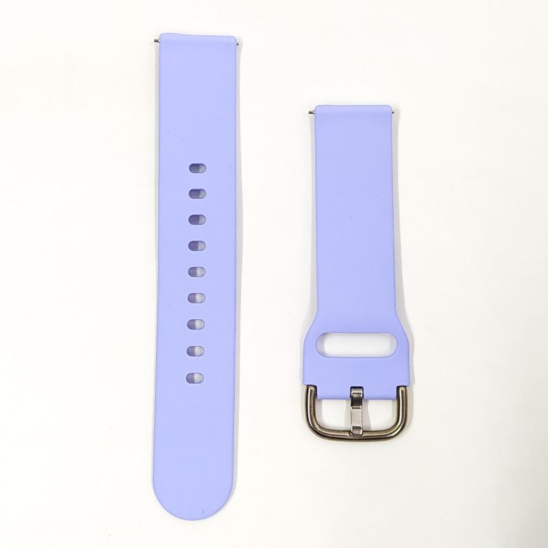 Силіконовий ремінець Soft-Touch для смарт-годинників 22mm Light Purple