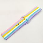 Силіконовий ремінець 20мм Rainbow Pink