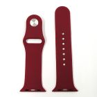 Силіконовий ремінець для Apple Watch 38/40/41/42 mm Marsala