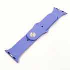 Силіконовий ремінець для Apple Watch 38/40/41/42 mm Lilac