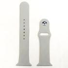 Силіконовий ремінець для Apple Watch 42/44/45/46/49 mm Gray