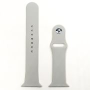 Силіконовий ремінець для Apple Watch 42/44/45/46/49 mm Gray