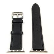Шкіряний ремінець Leather Band для Apple Watch 42/44/45/46/49mm Black