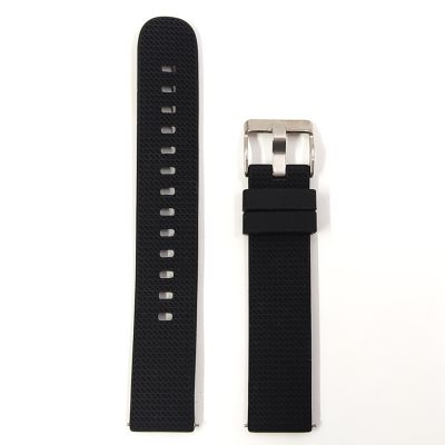 Ремінець силіконовий Fluted для Amazfit 18mm Black