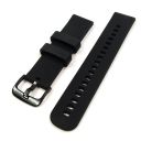 Ремінець силіконовий Soft-Touch 18mm Full Black