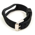 Ремінець Leather Style для Xiaomi Mi Band 5/6/7 Black