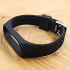 Ремінець для Xiaomi Mi Band 3/4 Leather Style Black
