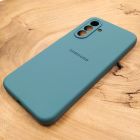 Чохол Silicone case Samsung A26 5G Blue Green