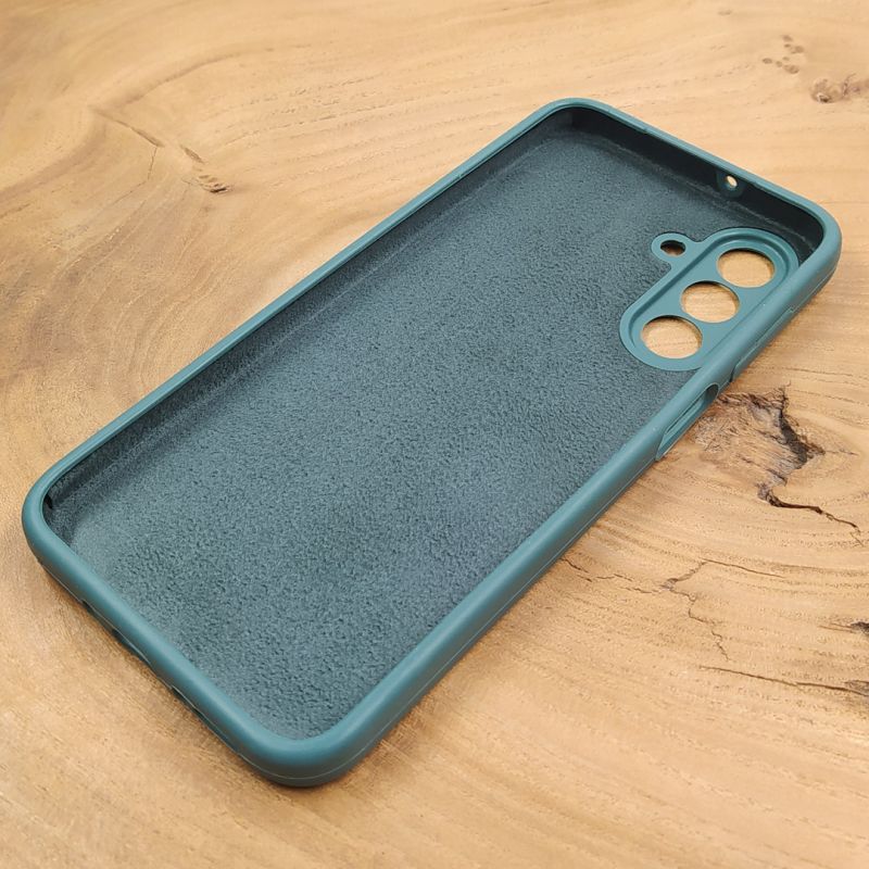Чохол Silicone case Samsung A26 5G Blue Green