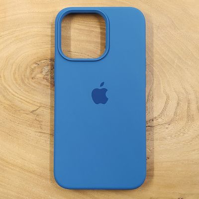 Чохол Silicone Case для iPhone 13 Pro Max Blue Cobalt