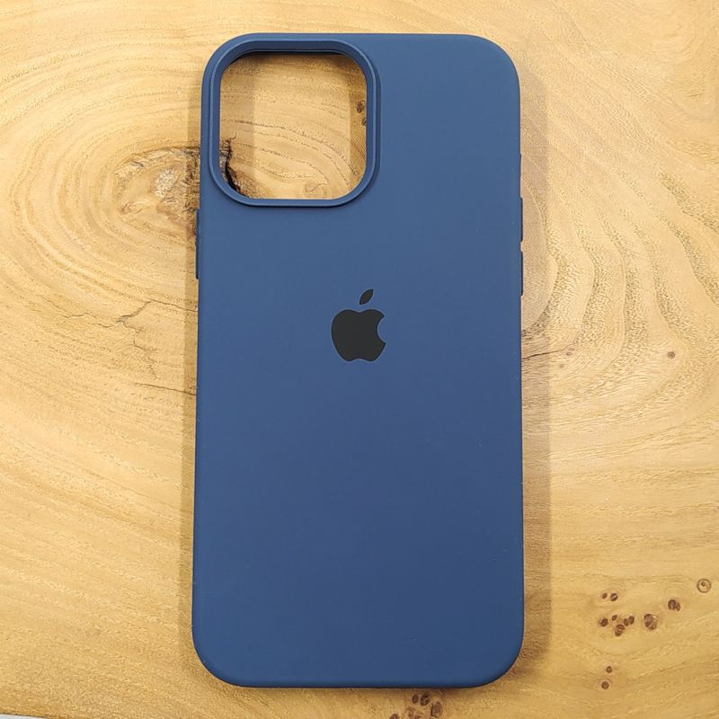 Чохол Silicone Case для iPhone 13 Pro Max Navy Storm