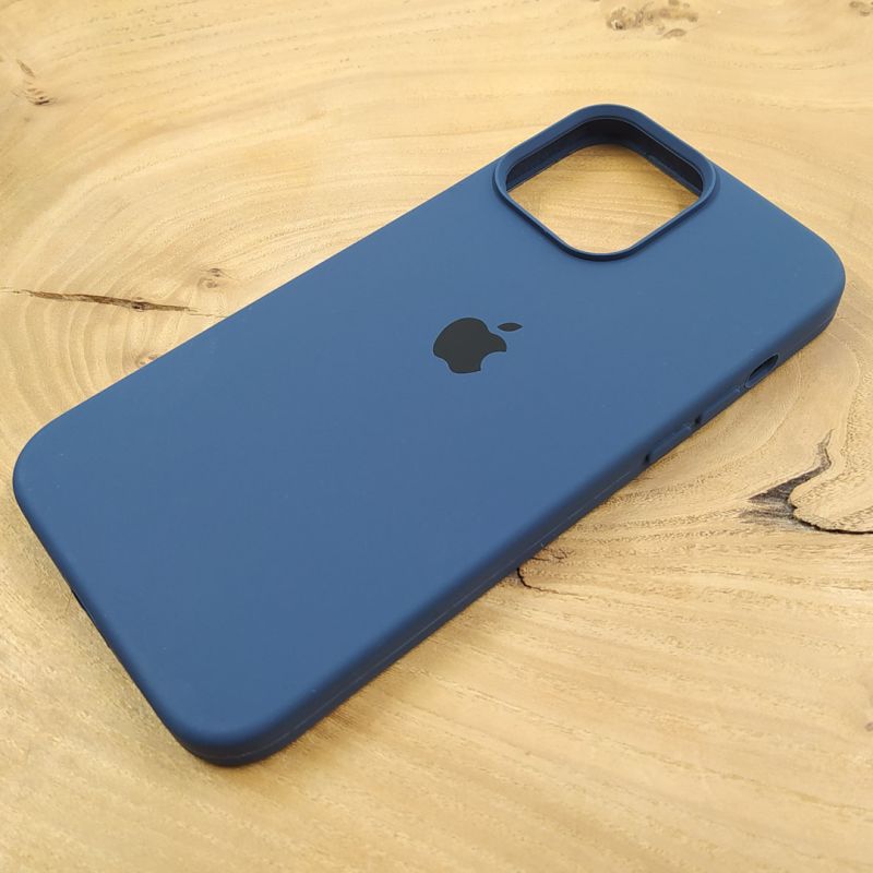Чохол Silicone Case для iPhone 13 Pro Max Navy Storm