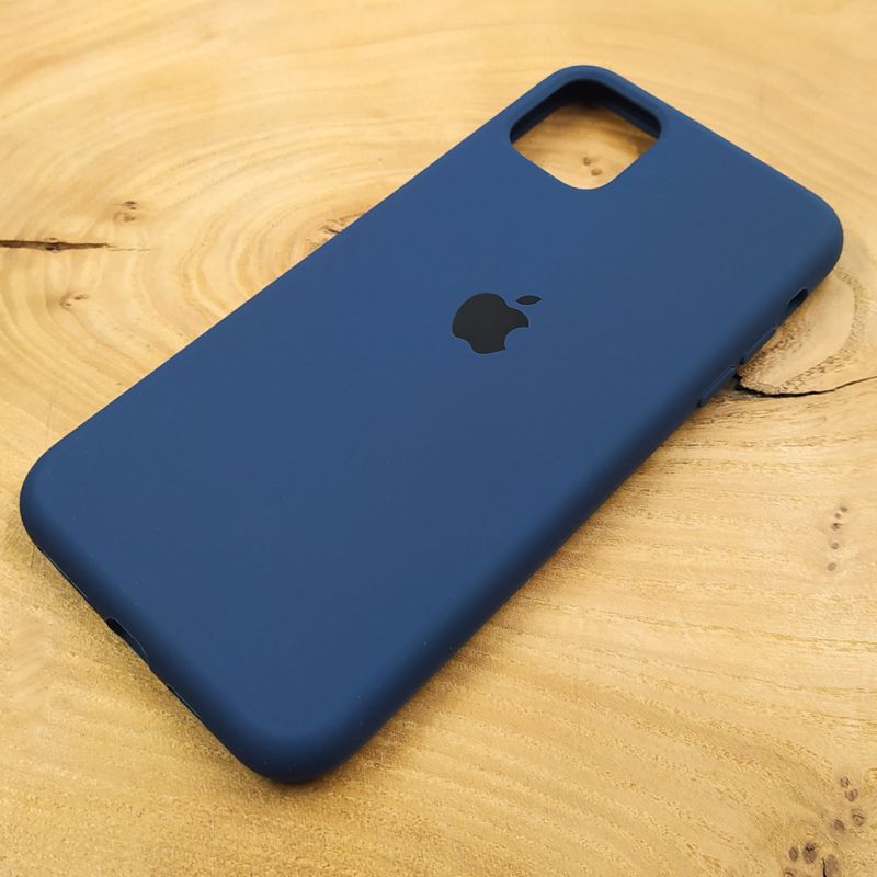Чохол Silicone Case для iPhone 11 Pro Max Navy Storm