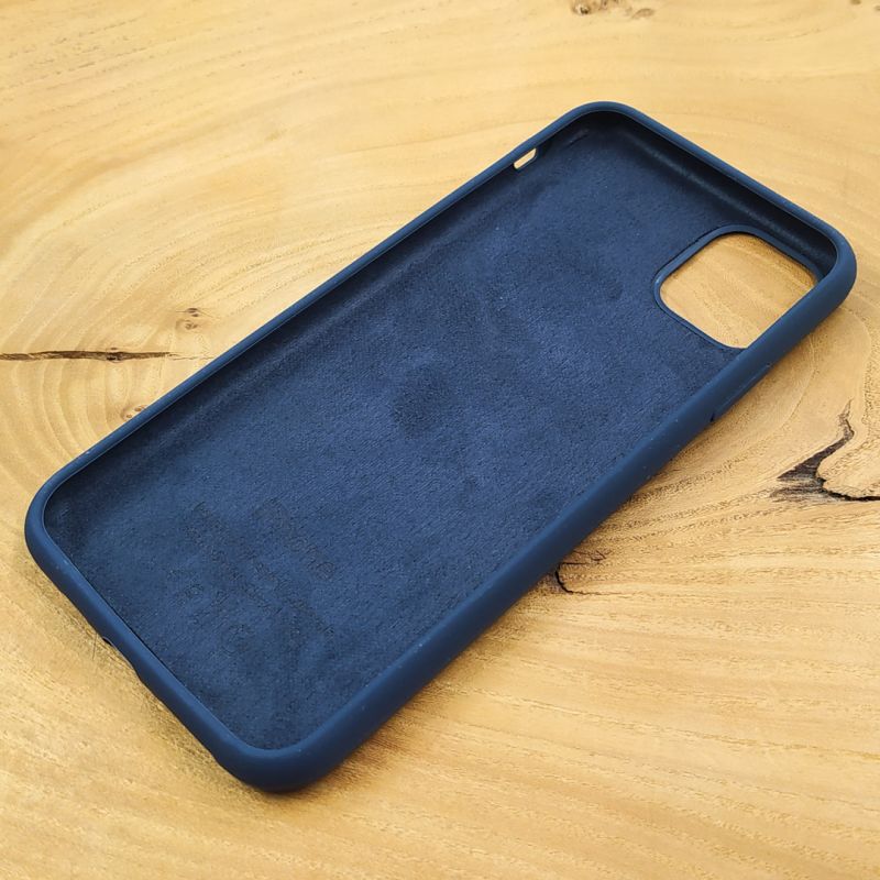 Чохол Silicone Case для iPhone 11 Pro Max Navy Storm
