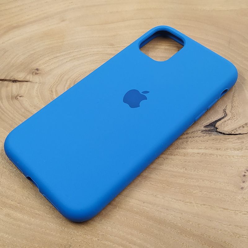 Чохол Silicone Case для iPhone 11 Sapphire