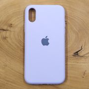Чохол Silicone Case для iPhone Xs Light Purple