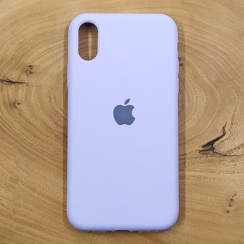 Чохол Silicone Case для iPhone Xs Light Purple