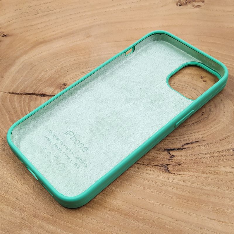 Чохол Silicone Case для iPhone 14 Mint
