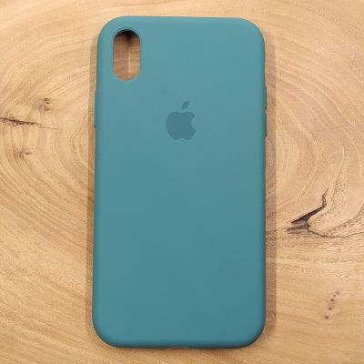 Чохол Silicone Case для iPhone Xr Blue Green