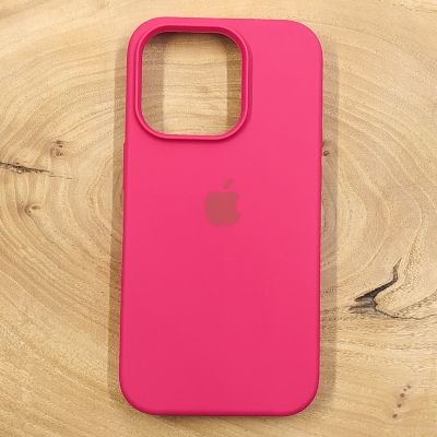 Чохол Silicone Case для iPhone 14 Pro Rose Red