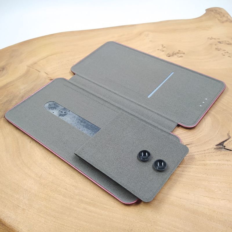 Універсальний чохол-книжка Wing Hoco для смартфонів 6.3"– 6.7" Ruby
