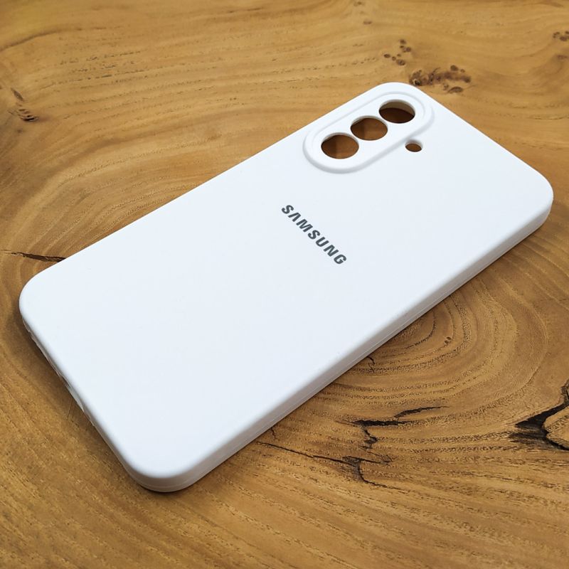 Чохол Silicone case Samsung A37 White