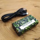 Кнопковий протиударний телефон Land Rover W2019 Green (13800mAh, Type-C)