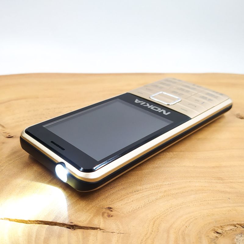 Кнопковий телефон  Nokia 464 із посиленим акумулятором Gold