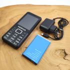 Кнопковий телефон із посиленим акумулятором Nokia 464 Black