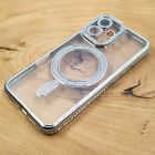 Чохол Hoco Diamond case with MagSafe для iPhone 16 Silver