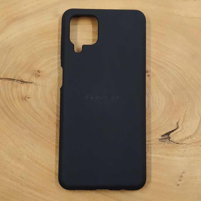 Чохол Silicone Case Samsung A12 4G Black