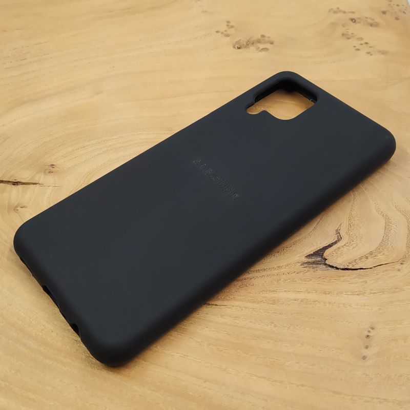 Чохол Silicone Case Samsung A12 4G Black