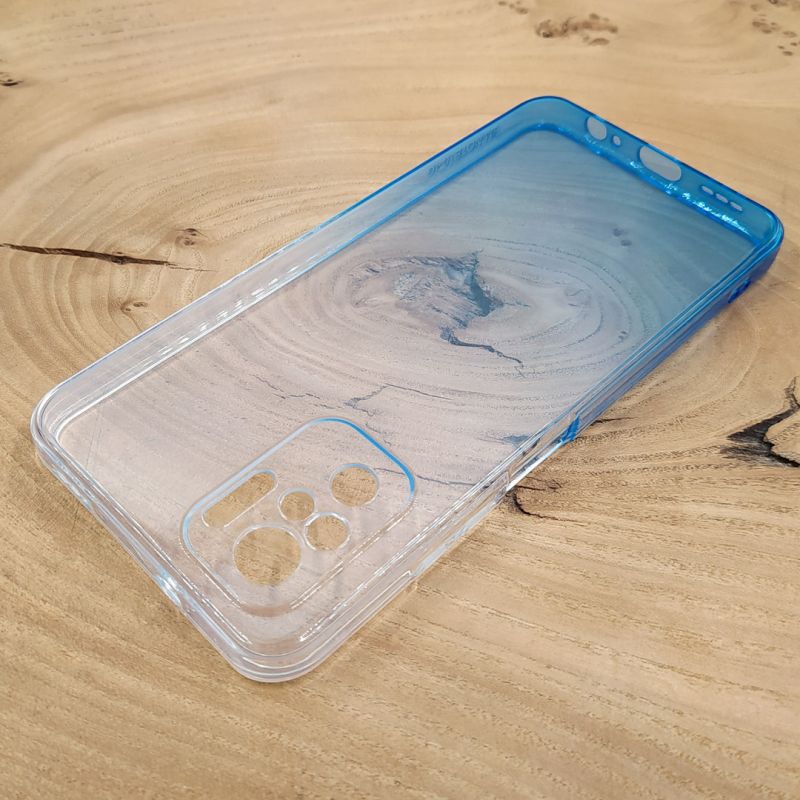 Силіконовий чохол VAJA для Xiaomi Redmi Note 10 Blue