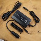 Універсальний зарядний пристрій 12V для ноутбука 120W + 220V