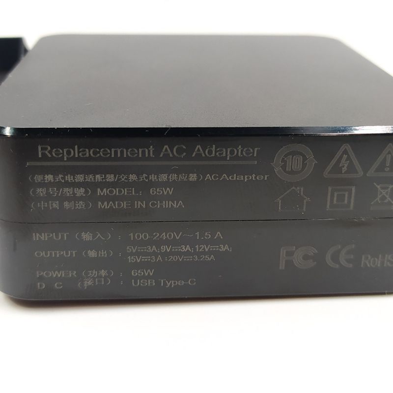 Блок живлення для ноутбука ASUS 65W USB Type-C