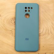 Чохол Silicone Case Xiaomi Redmi Note 9 Blue Green