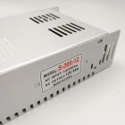 Блок живлення 12V 30A 360W S-360-12 перфорований металевий з активним охолодженням для світлодіодної стрічки та обладнання