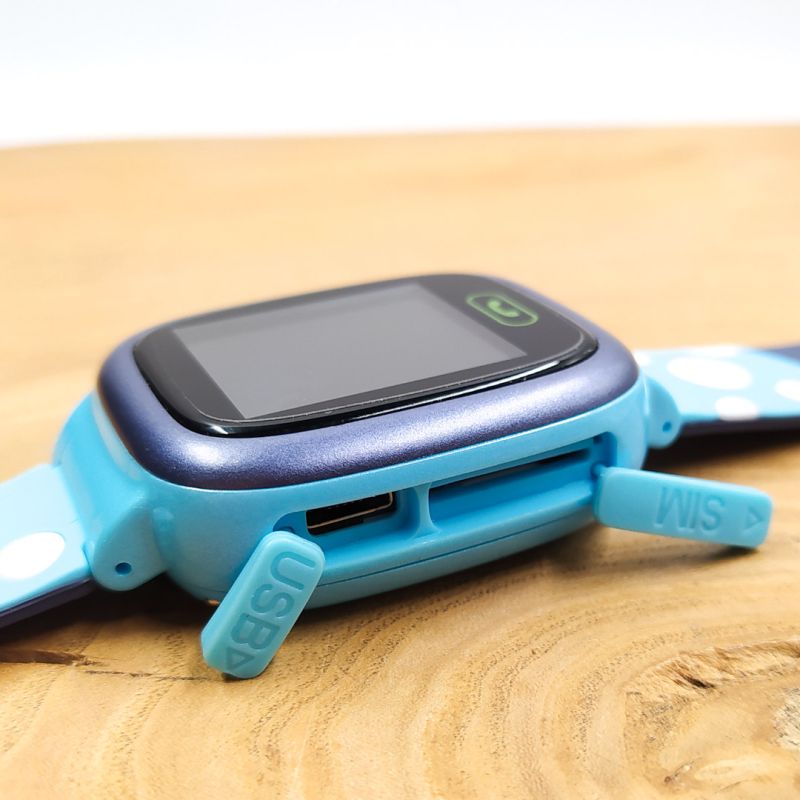 Дитячий смарт-годинник LG Y92 із SIM-картою, GPS та кнопкою SOS (Blue) 