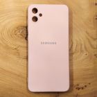 Чохол Silicone Case Samsung A05 4G Matte Pink